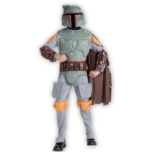 Kids Boba Fett Halloween Costume with Mask, Star Wars NWT size: Medium 8-10